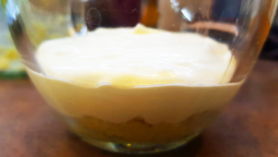 Cheesecake cu banane