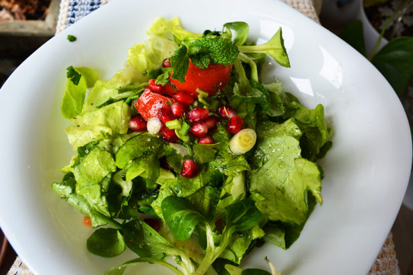 Salata cu rodie