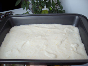 Prajitura cu crema de vanilie si zmeura
