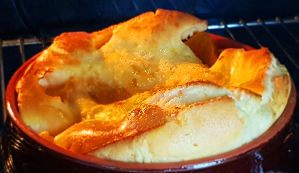 Cartofi dulci gratinati