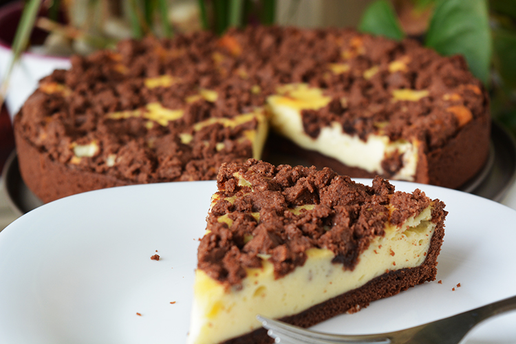 Cheesecake cu ciocolata