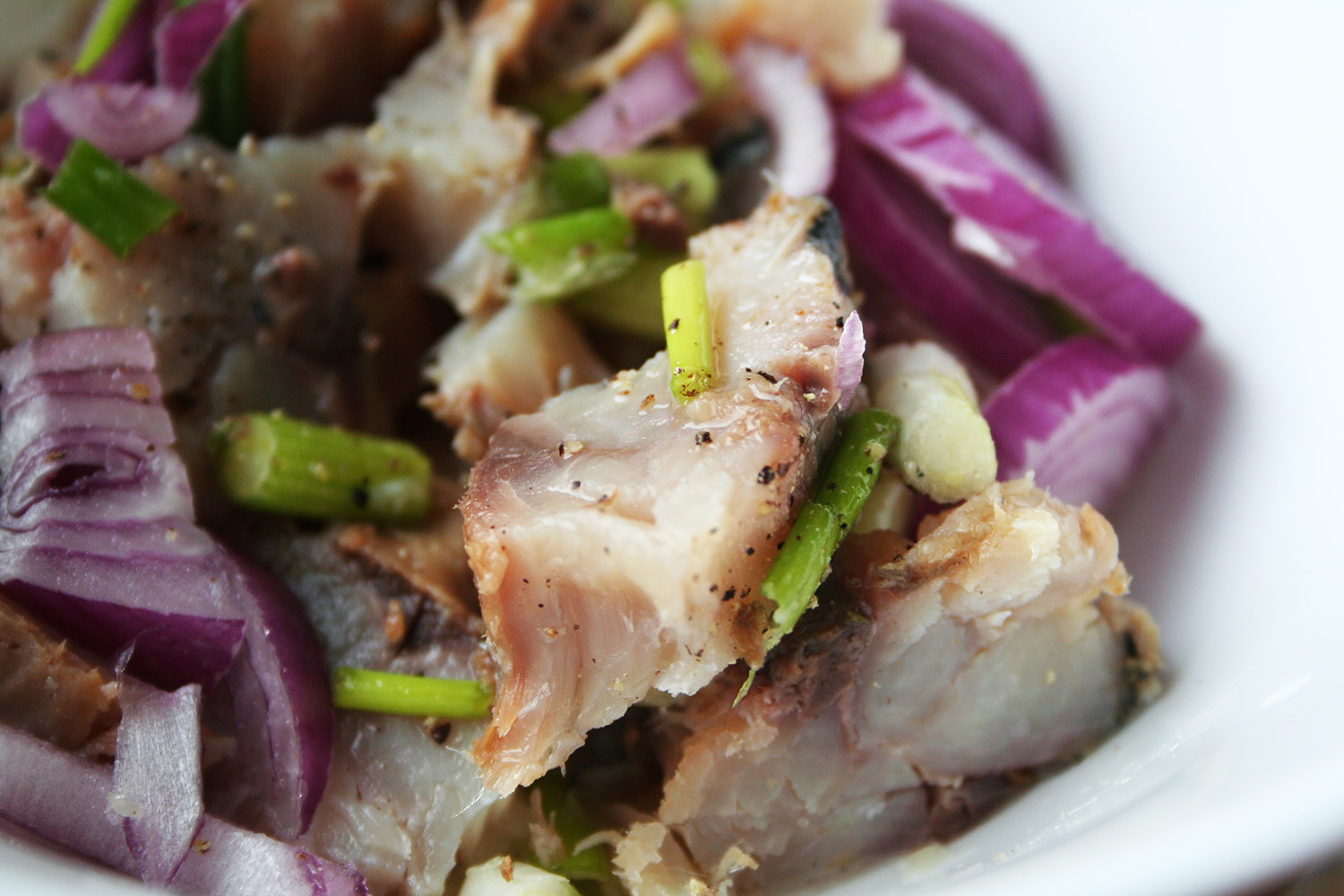 Salata de peste afumat