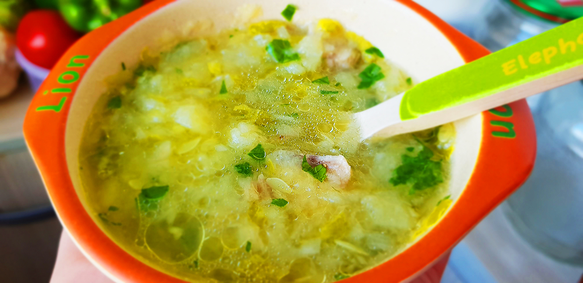 supa de legume cu pui